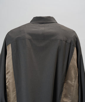 【26AW PRE-ORDER】MA-1ドッキングプライムオーバーロングスリーブシャツ