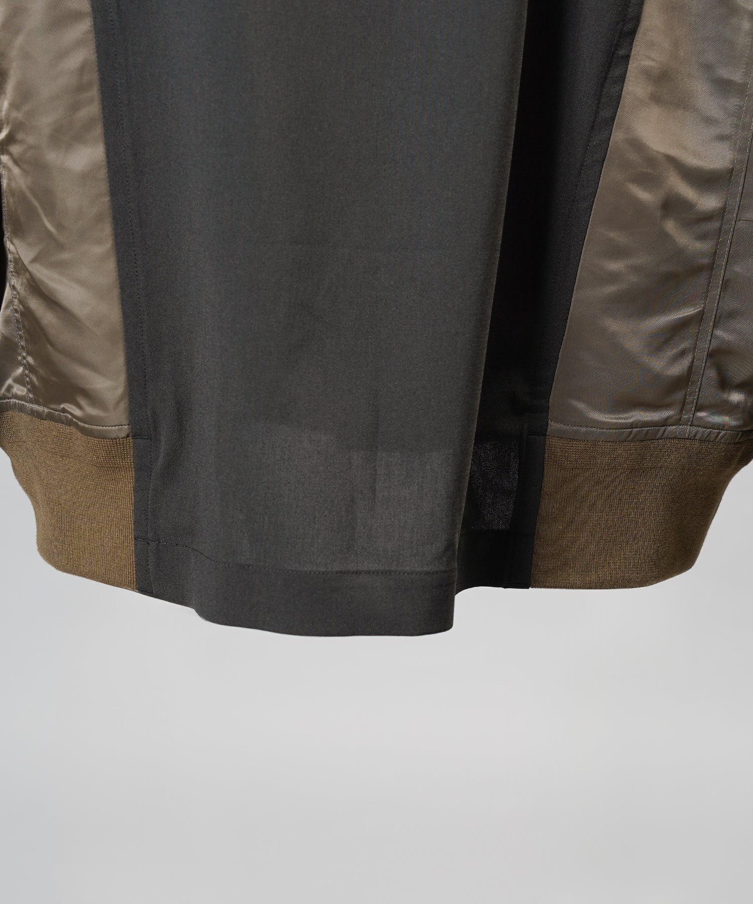 【26AW PRE-ORDER】MA-1ドッキングプライムオーバーロングスリーブシャツ