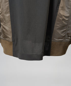 【26AW PRE-ORDER】MA-1ドッキングプライムオーバーロングスリーブシャツ