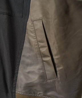 【26AW PRE-ORDER】MA-1ドッキングプライムオーバーロングスリーブシャツ