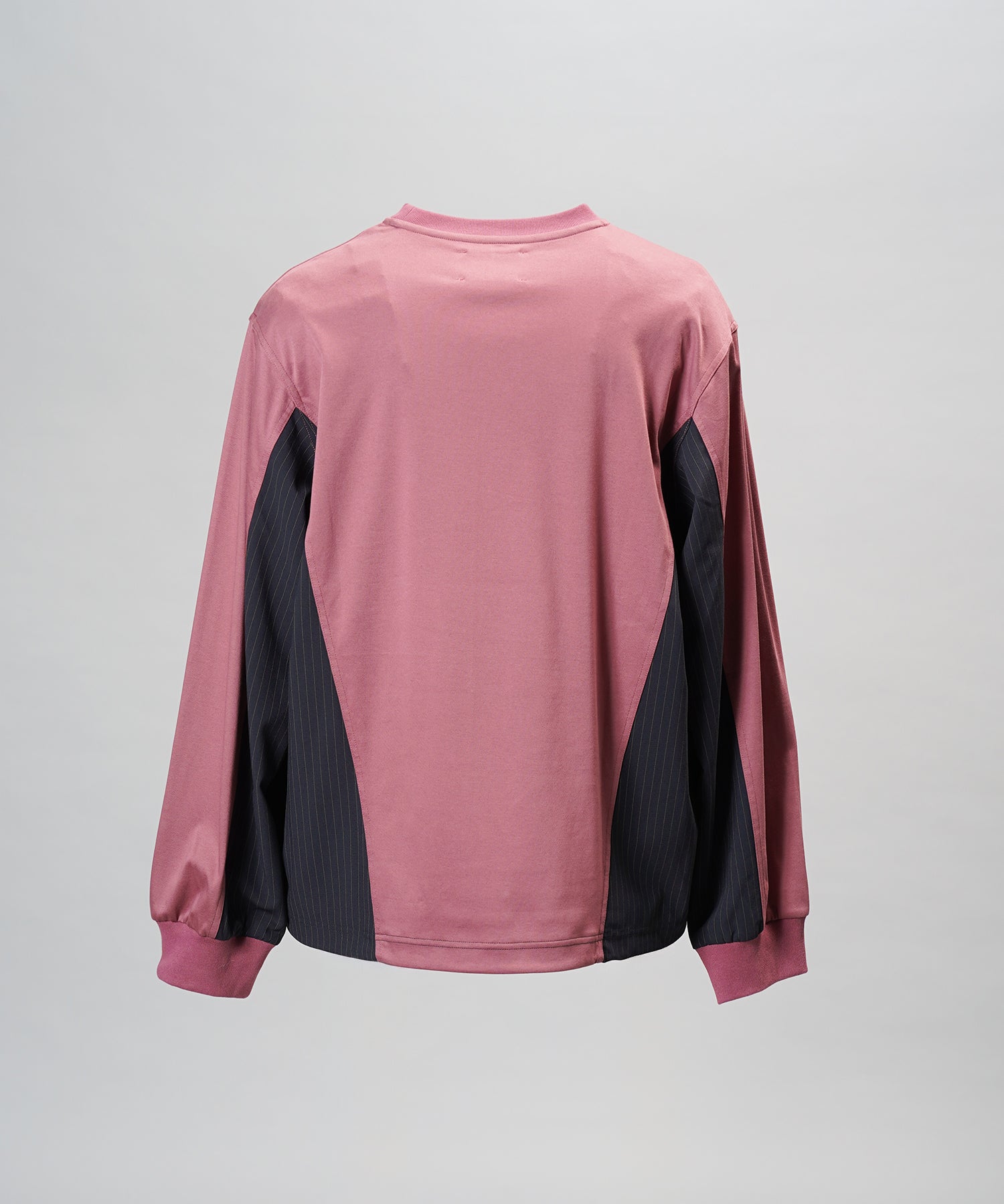 【26aw PRE-ORDER】纯棉巴尔法蕾丝超领亨利领长袖针织T恤