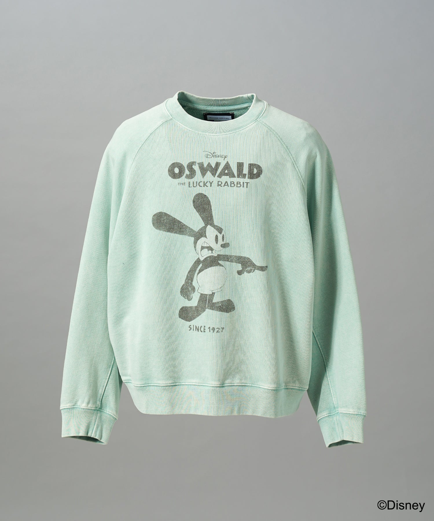 【26AW PRE-ORDER】「OSWALD」プライムオーバークルーネックスウェット
