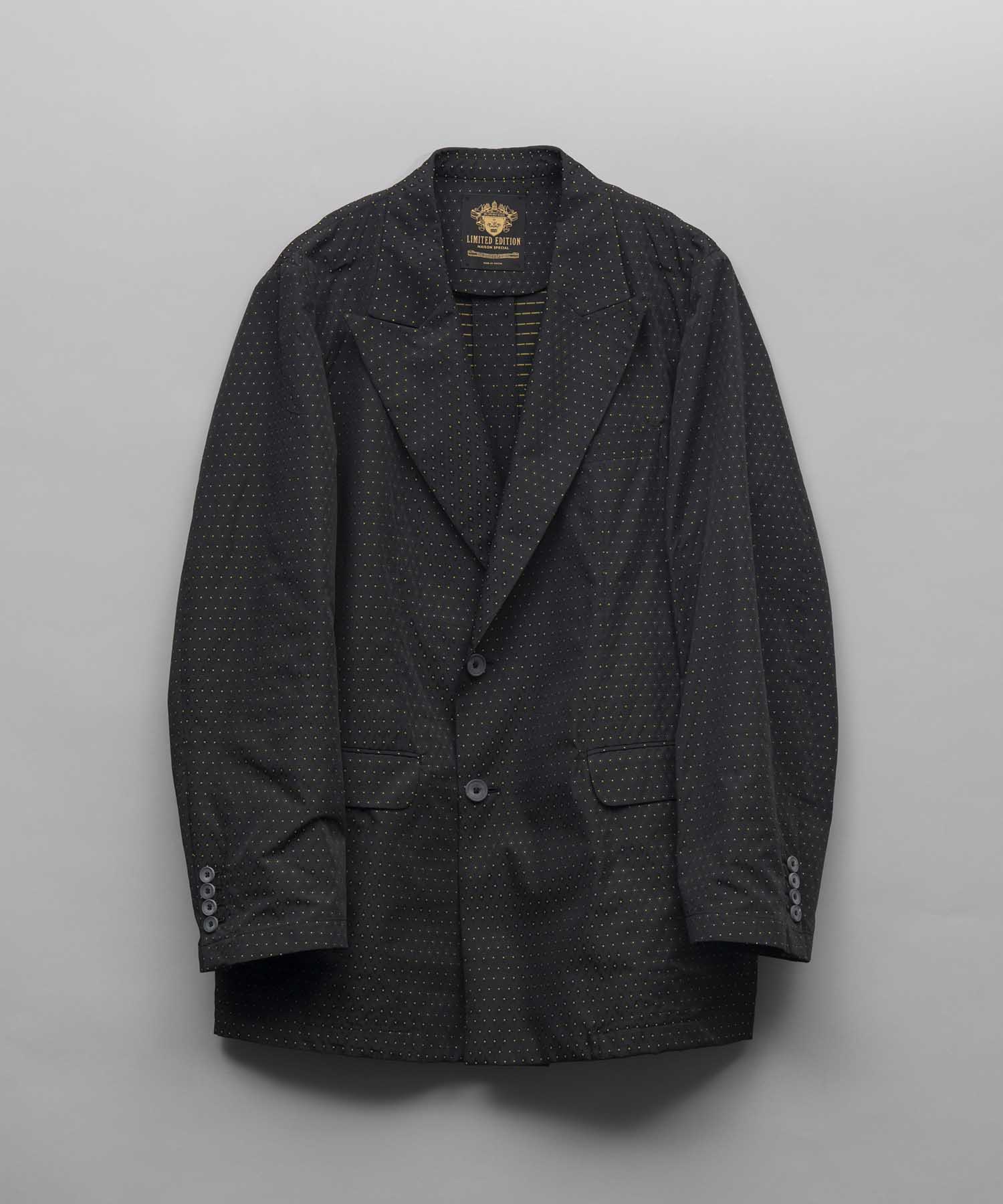 [Limited Edition] Dress-Over Peaked Lapel Semi-DOUBLE TAILORED JACKET
