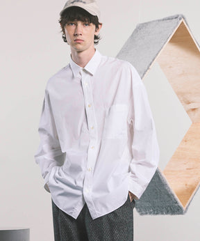 [Thomas Mason] Prime-Over Shirt