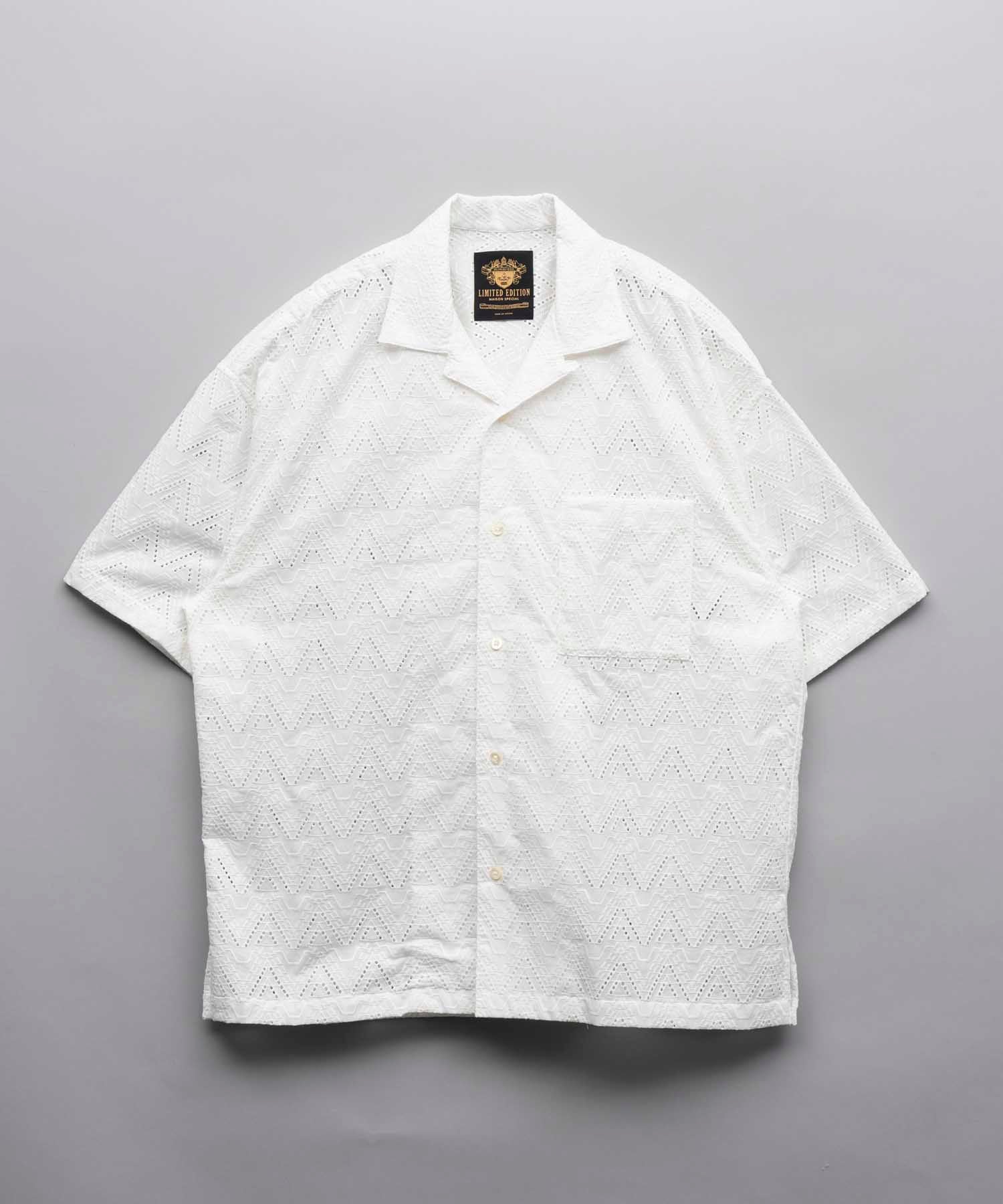 LIMITED EDITION】Prime-Over Short Sleeve Open Collar Shirt