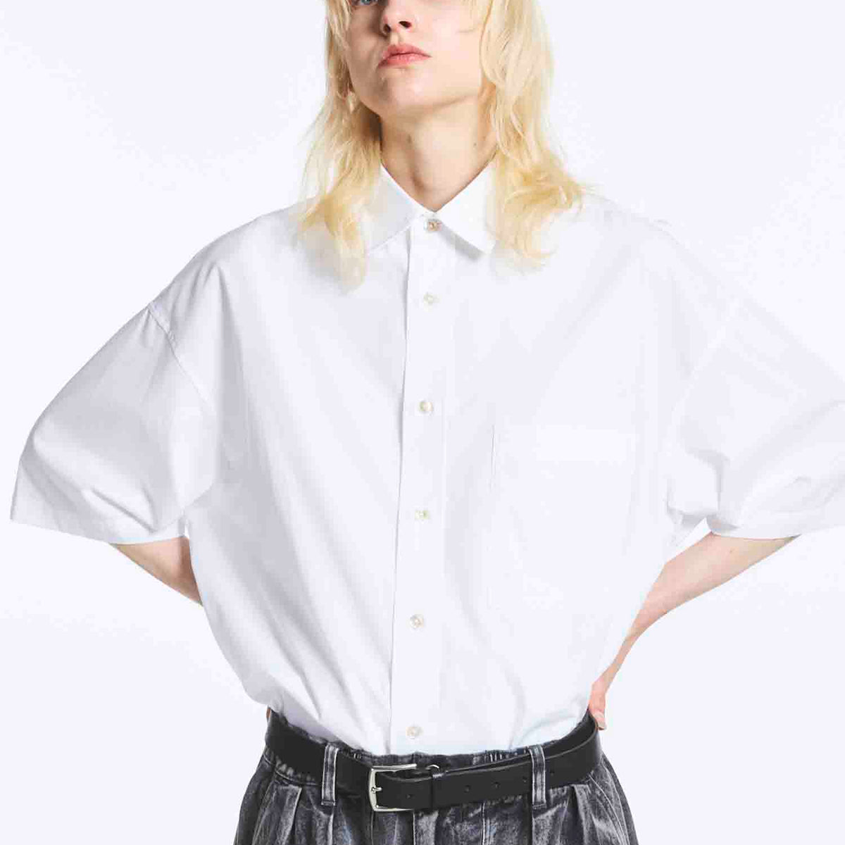 THOMAS MASON】Prime-Over Short Sleeve Shirt