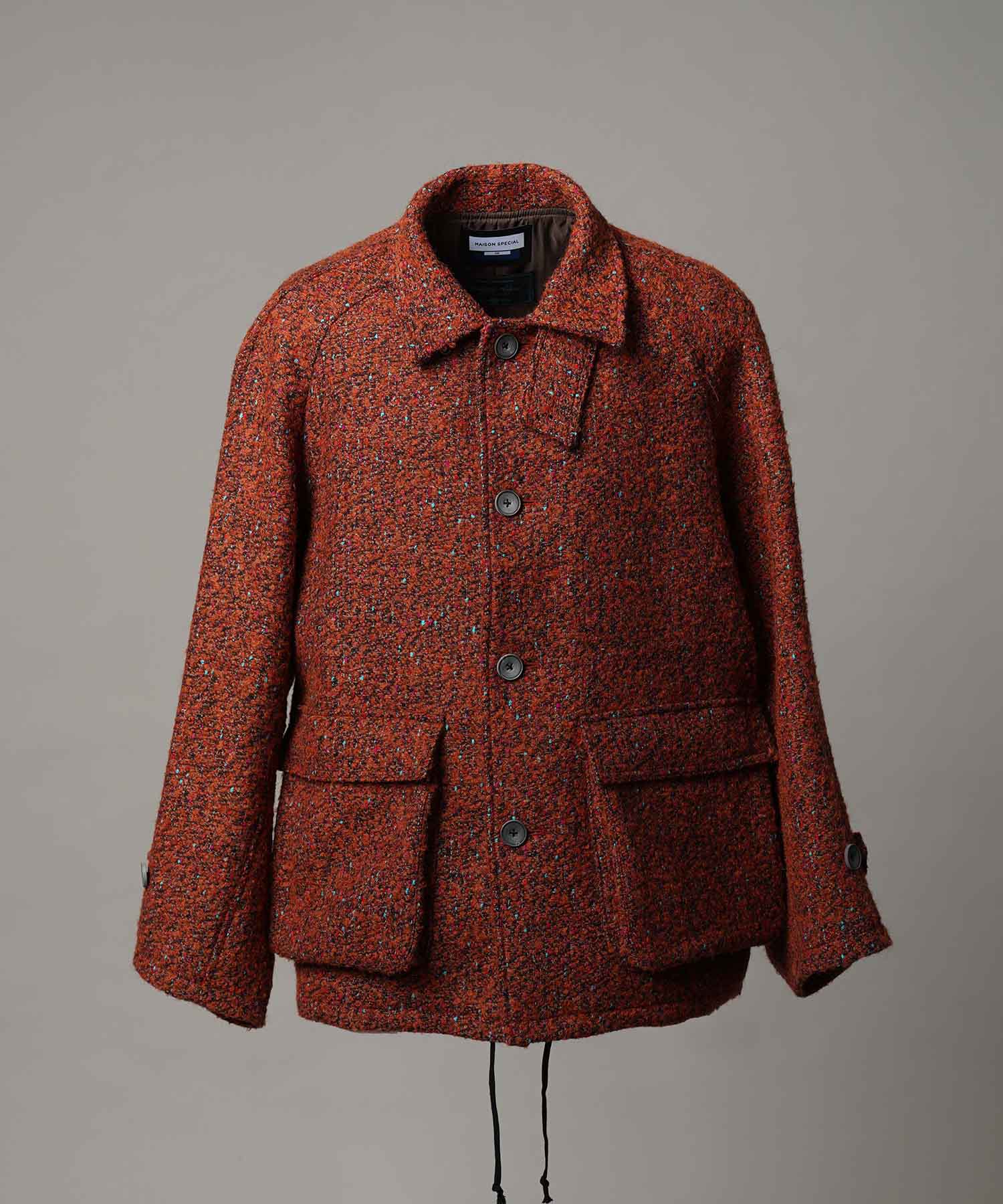 [이탈리아 데드 스톡 패브릭] 프라임 오버 라글란 슬리브는 칼레인 블루슨