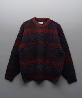 [24AW Pre-Order] 14g Milan Ribs Prime-Over Crew Neck Knit Pullover (copy)