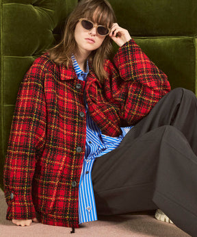 [이탈리아 데드 스톡 패브릭] 프라임 오버 라글란 슬리브는 칼레인 블루슨