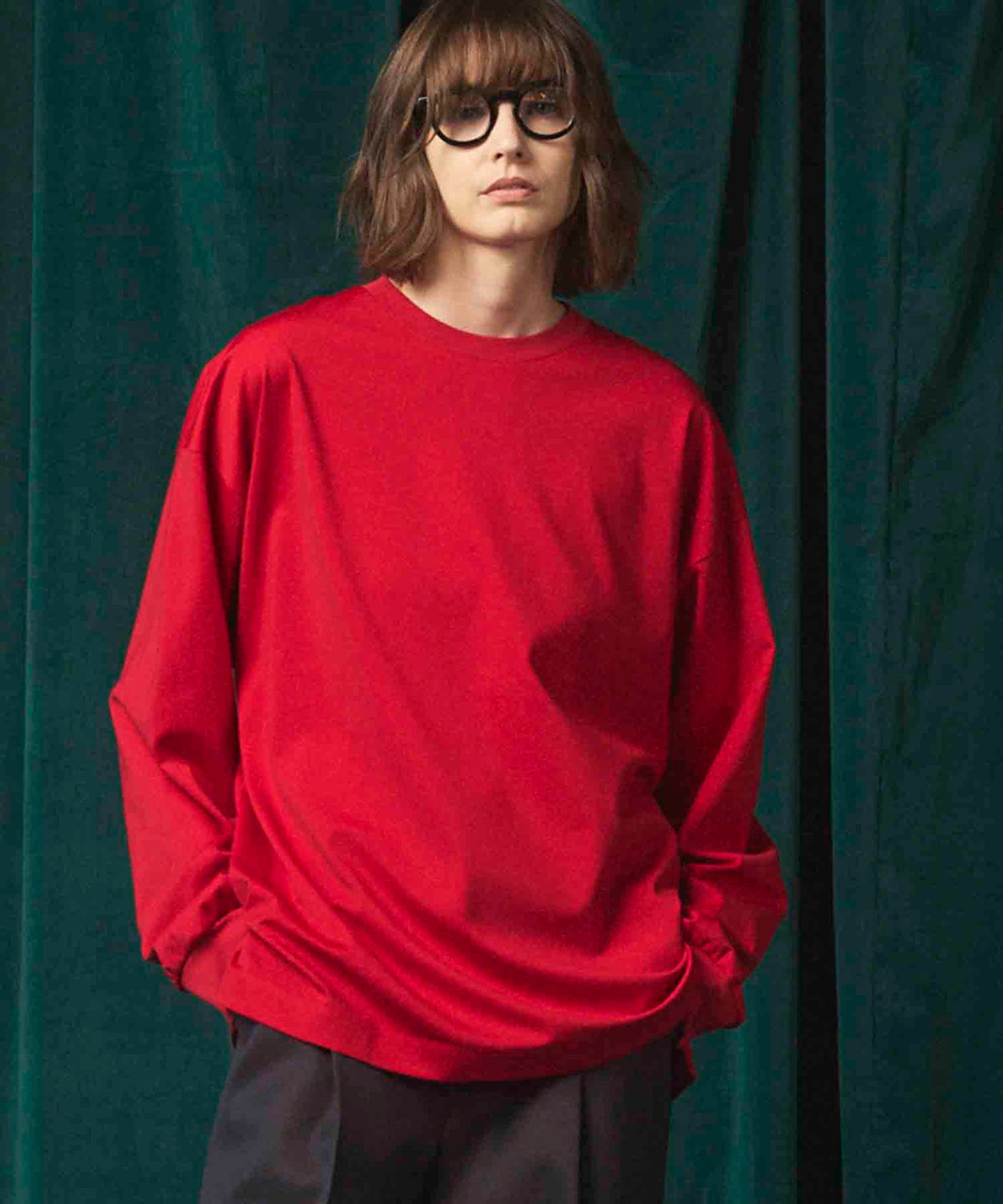 Prime-Over Smashing Light Punch Crew Neck Long Sleeve T-Shirt