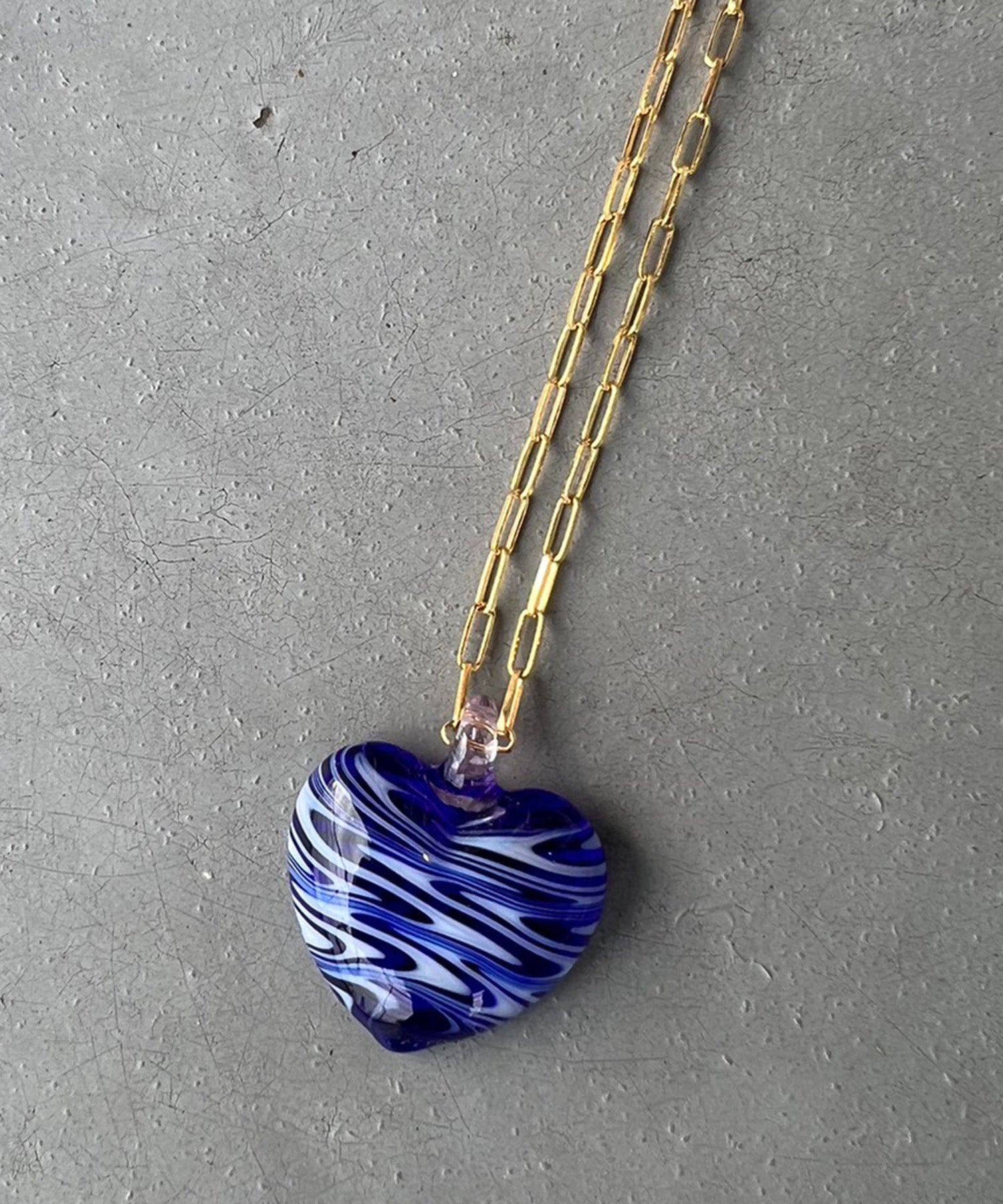 Ninfa Handmade】Ola Heart Necklace