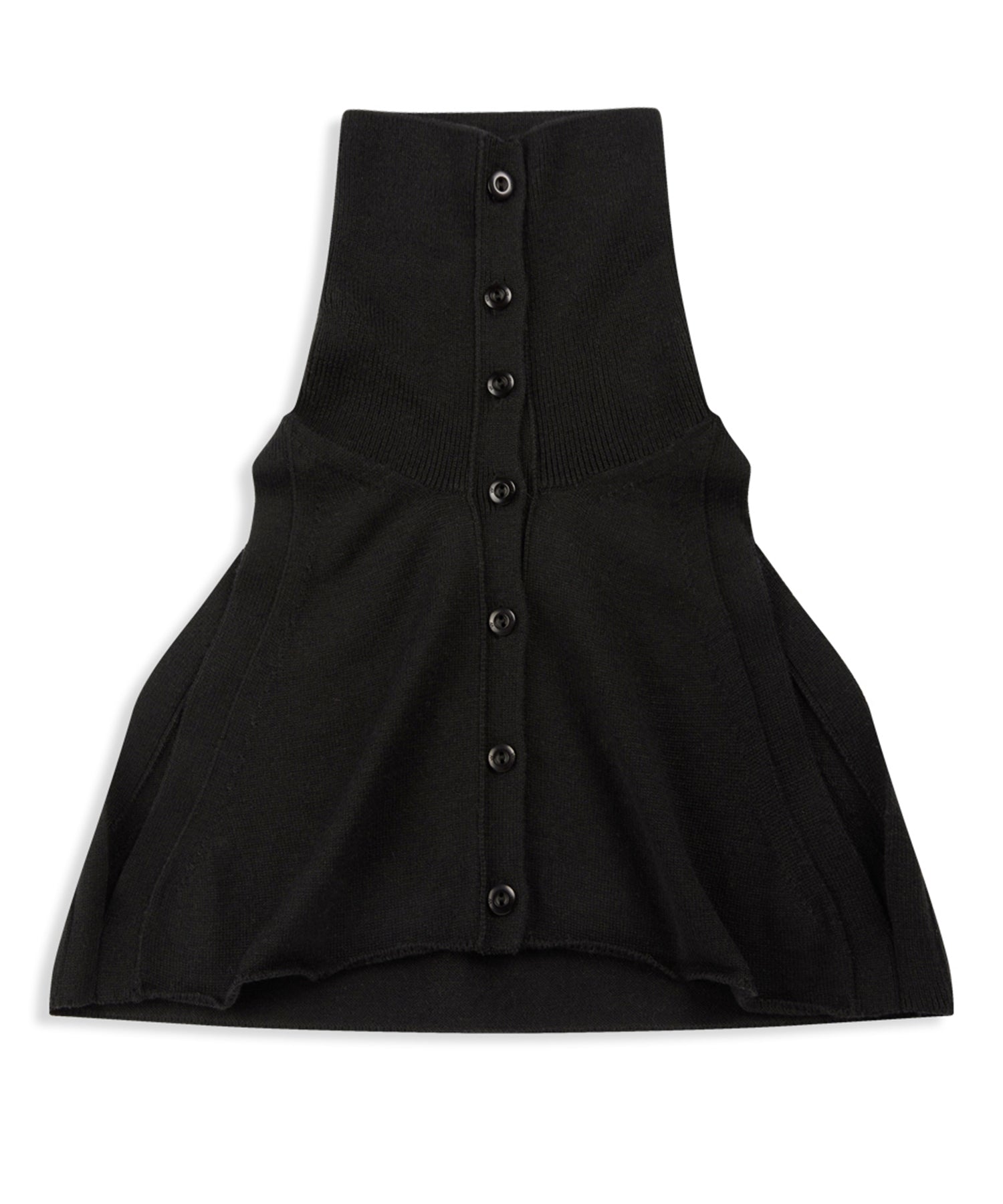 【OPEN YY】BUTTON UP NECK LAYER