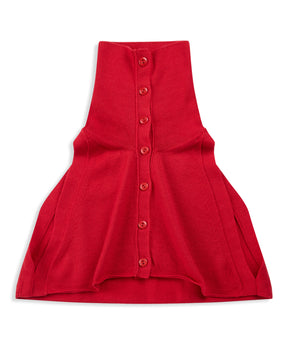【OPEN YY】BUTTON UP NECK LAYER
