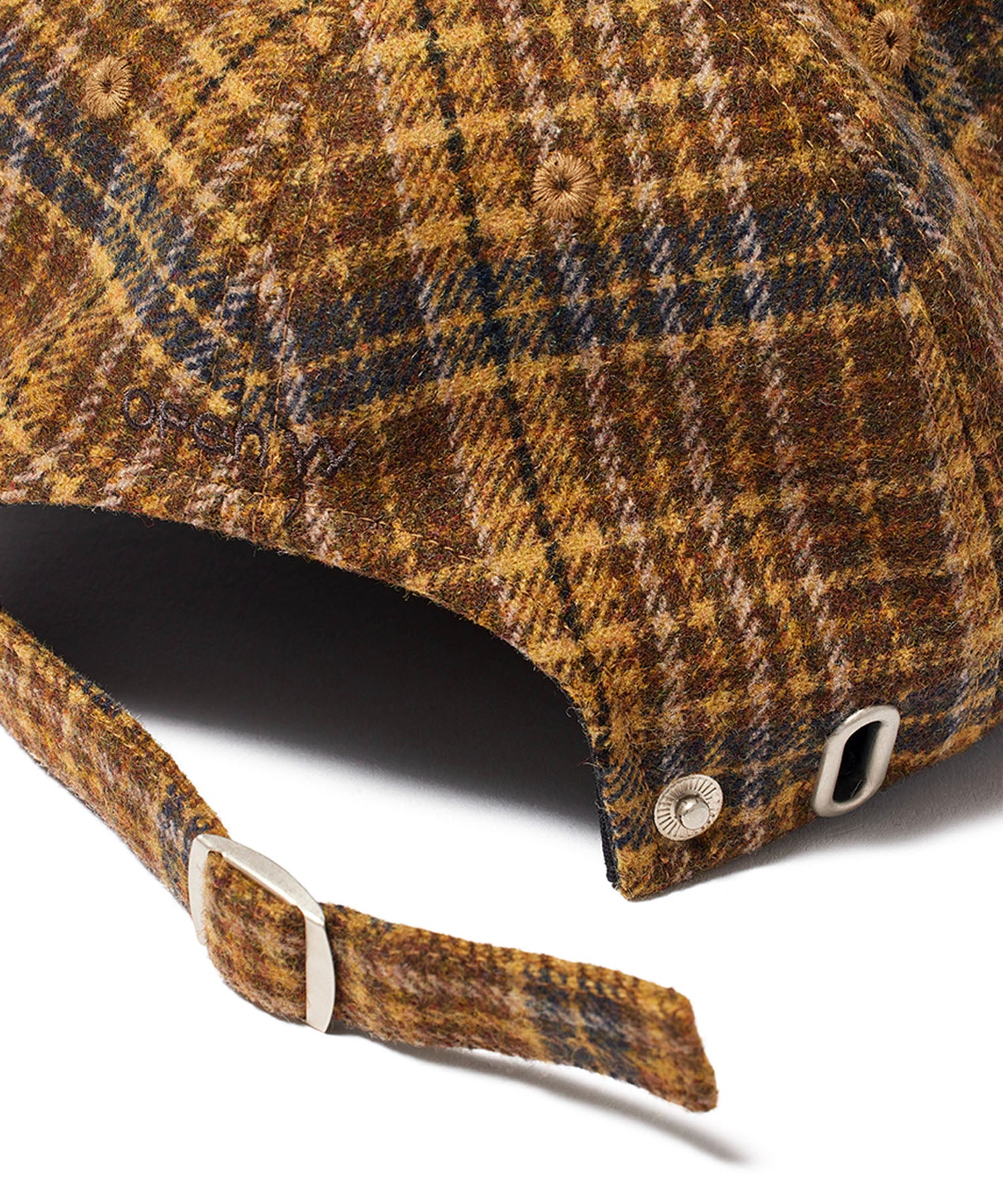 【OPEN YY】YY CHECKRED HEART BONE BALL CAP-MTD