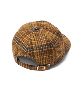 【OPEN YY】YY CHECKRED HEART BONE BALL CAP-MTD