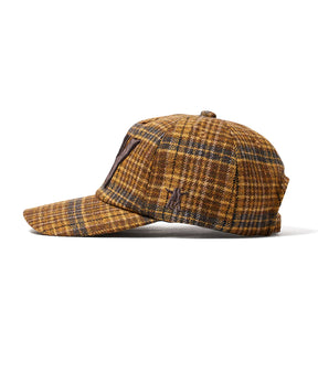 【OPEN YY】YY CHECKRED HEART BONE BALL CAP-MTD
