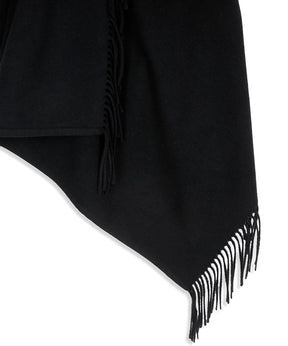 [OPEN YY] FRINGED ZIP SHAWL