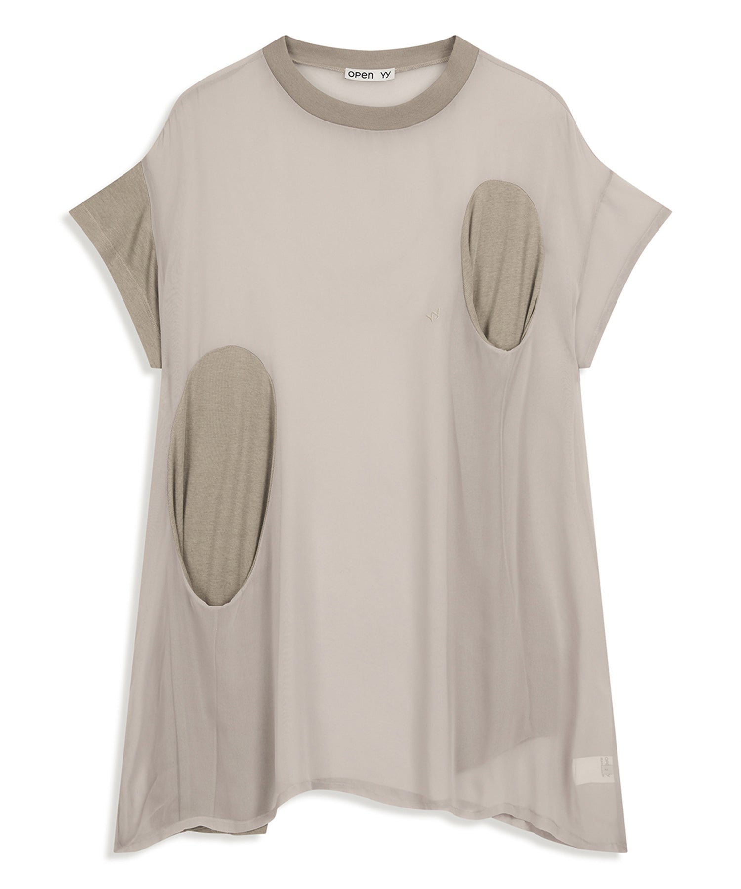 【OPEN YY】SHEER CONVERTIBLE DRESS
