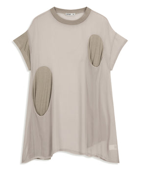 【OPEN YY】SHEER CONVERTIBLE DRESS