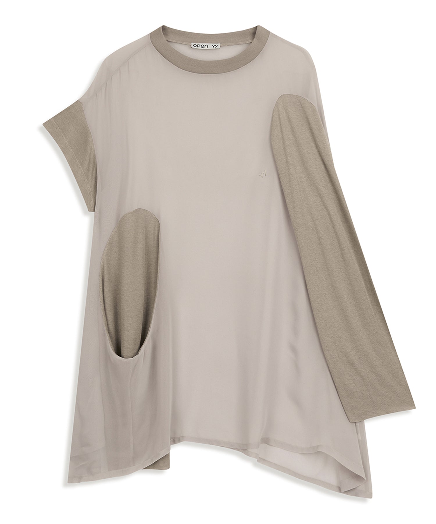 【OPEN YY】SHEER CONVERTIBLE DRESS