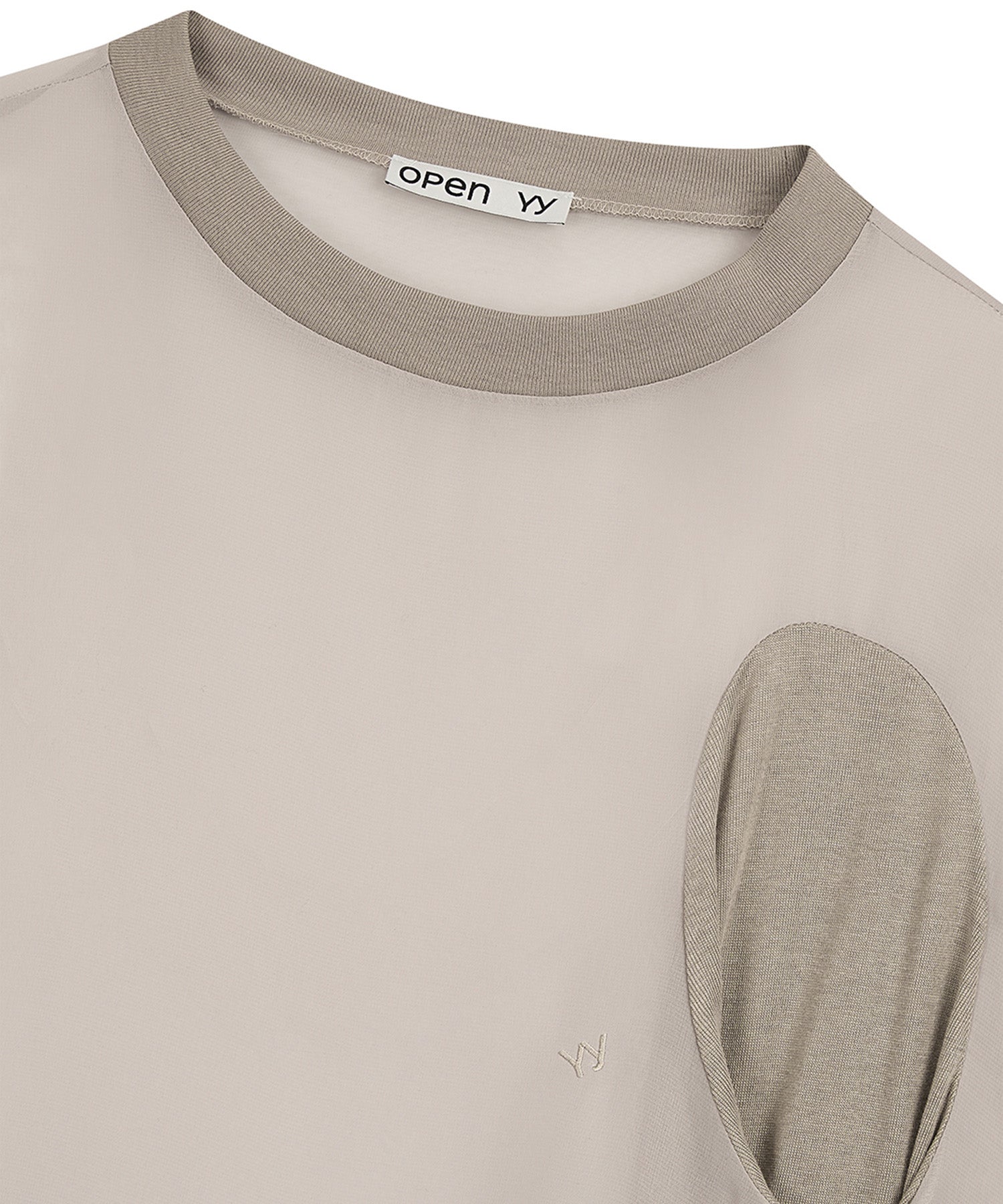 【OPEN YY】SHEER CONVERTIBLE DRESS