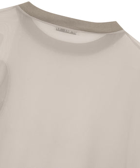 【OPEN YY】SHEER CONVERTIBLE DRESS