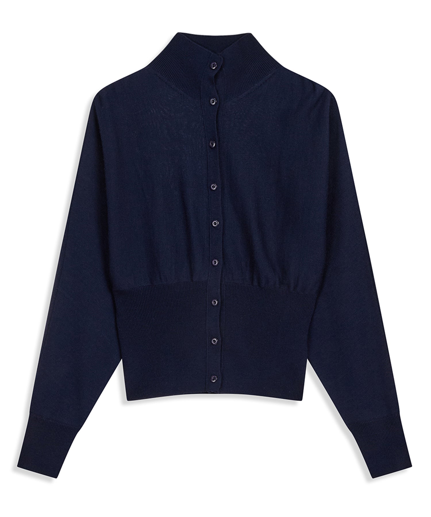 【OPEN YY】BUTTON UP BLOUSON CARDIGAN