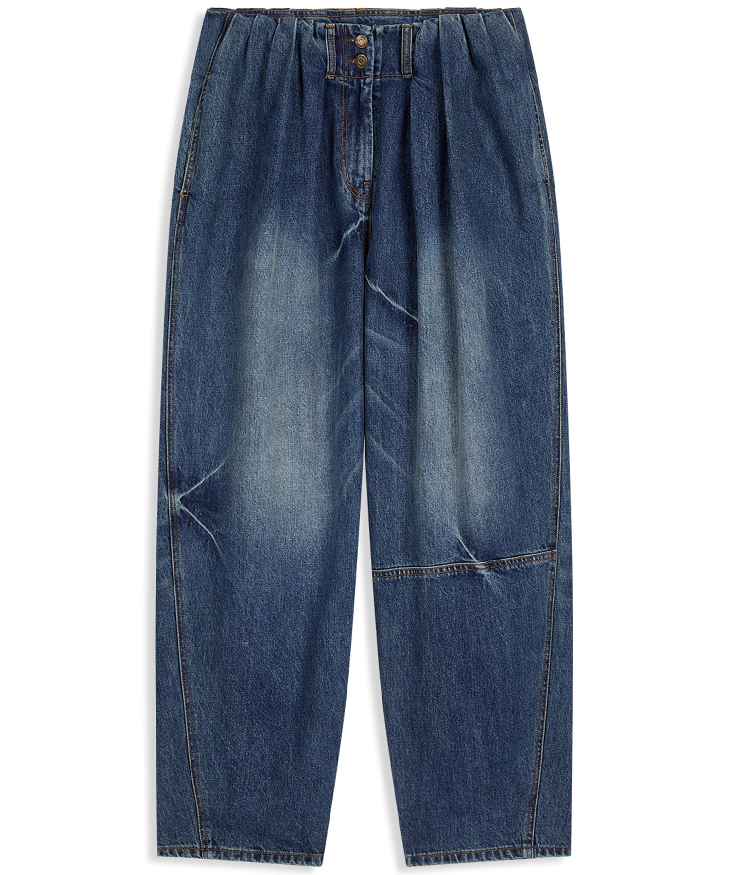 【OPEN YY】FULL GATHER JEANS