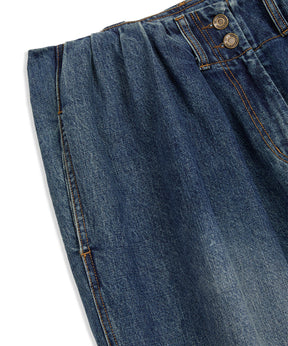 【OPEN YY】FULL GATHER JEANS