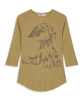 【OPEN YY】PET CLUB DALMATIAN DOODLE TEE