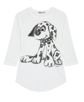 【OPEN YY】PET CLUB DALMATIAN DOODLE TEE