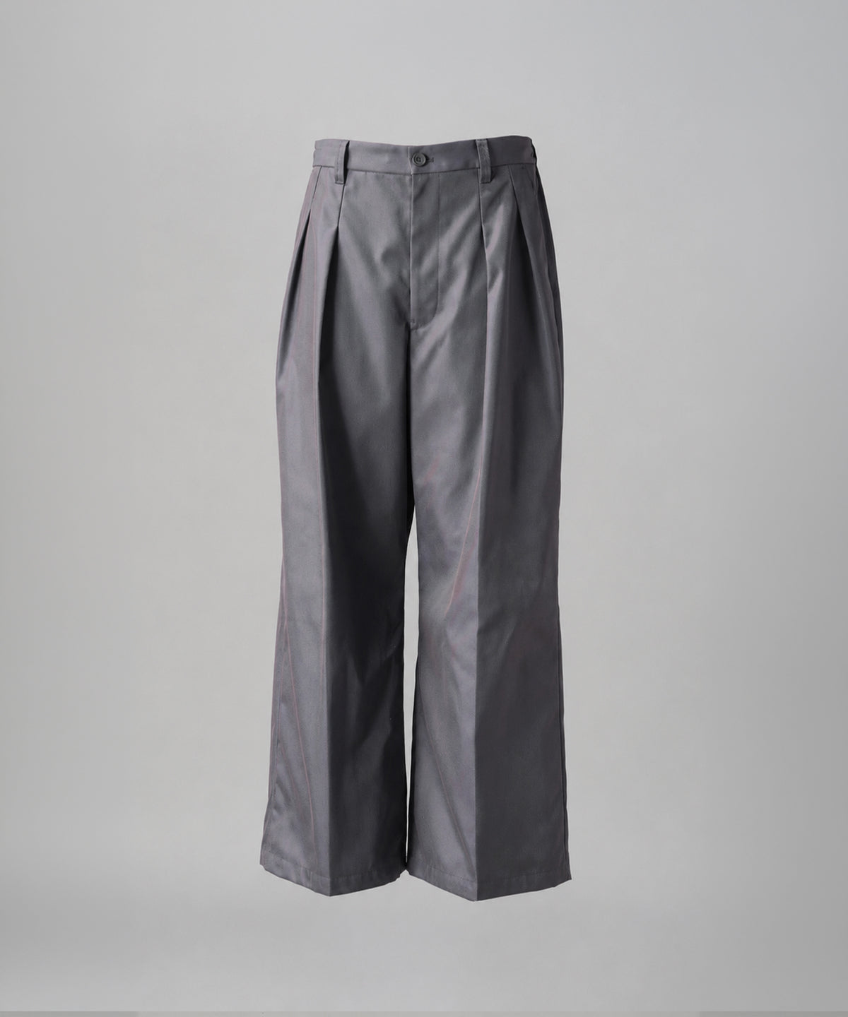 【26AW PRE-ORDER】120/2/2 Suvin Cotton Gabardine Prime-Wide Two-Tuck Pants