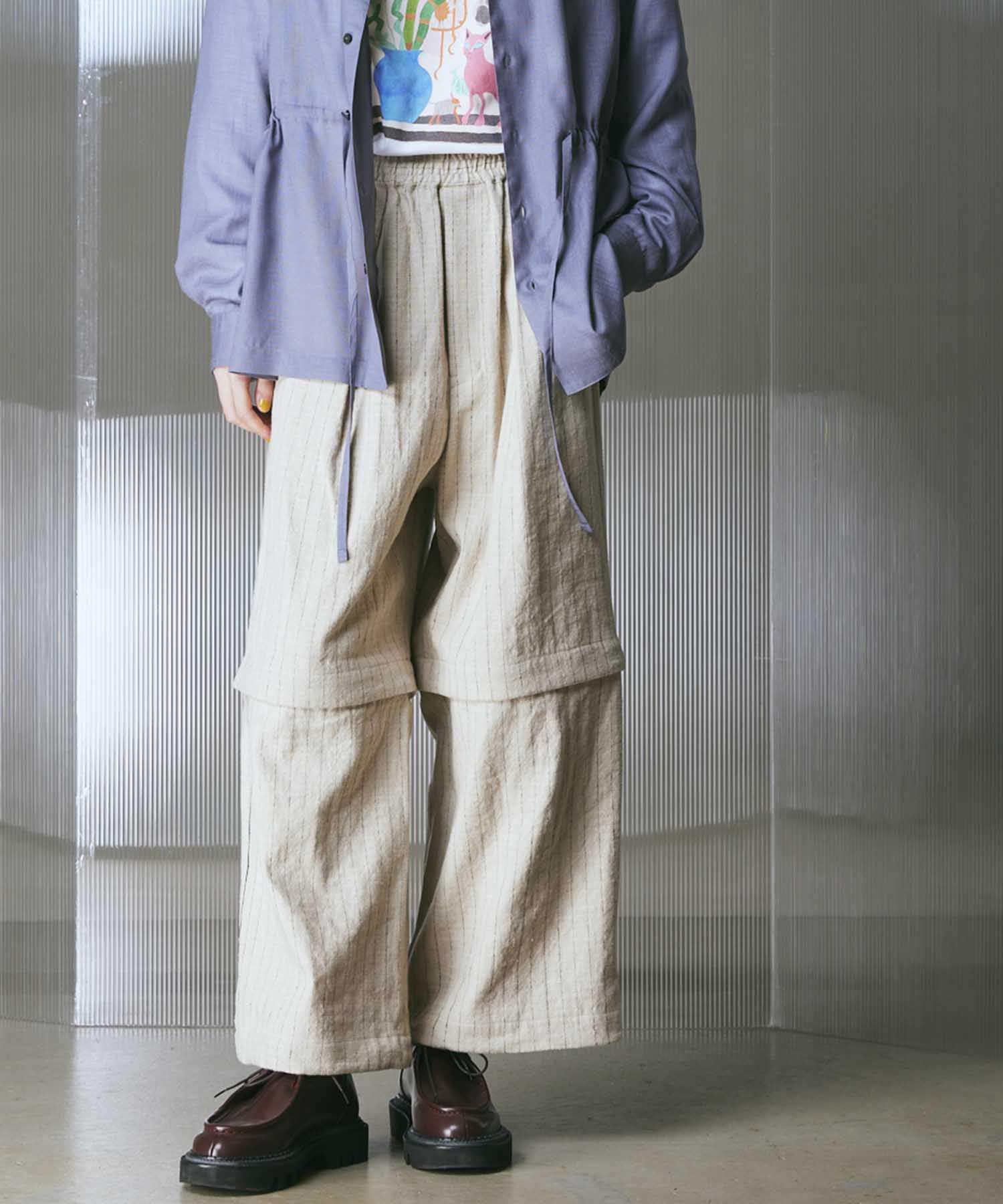 LIMITED EDITION】2WAY Baggy Pants