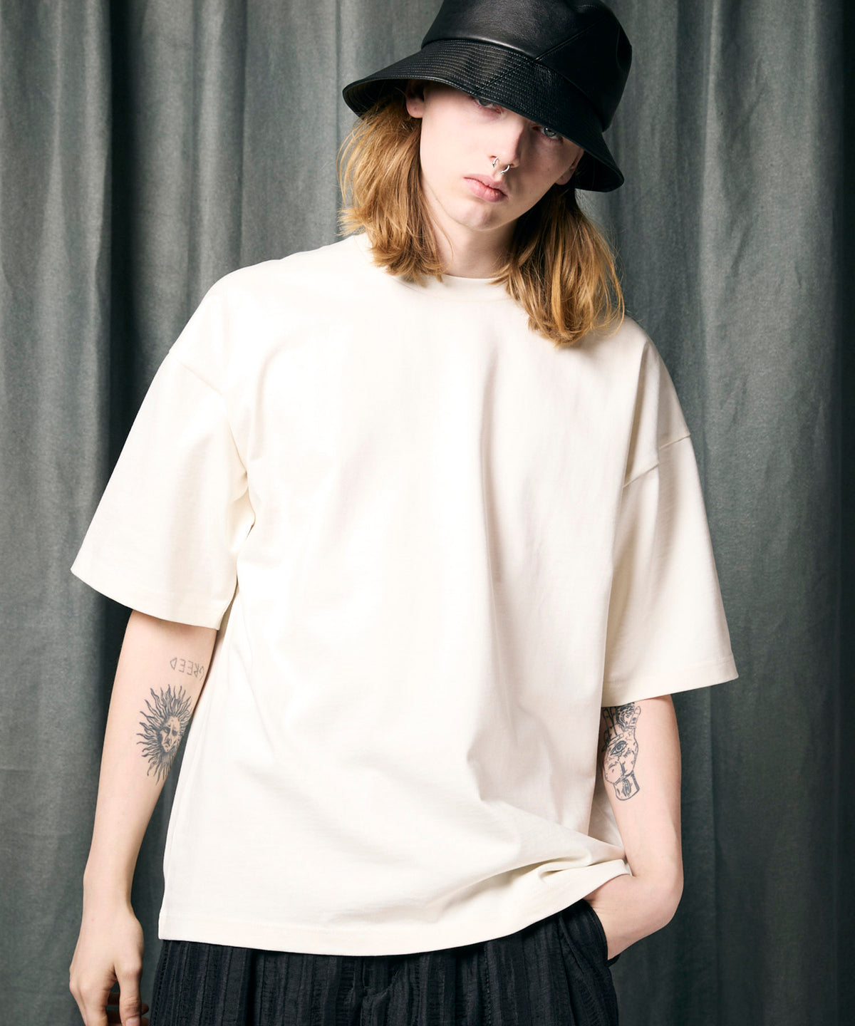 【24SS PRE-ORDER】13oz High Density Heavy-Weight Cotton Prime-Over Crew Neck T-shirt