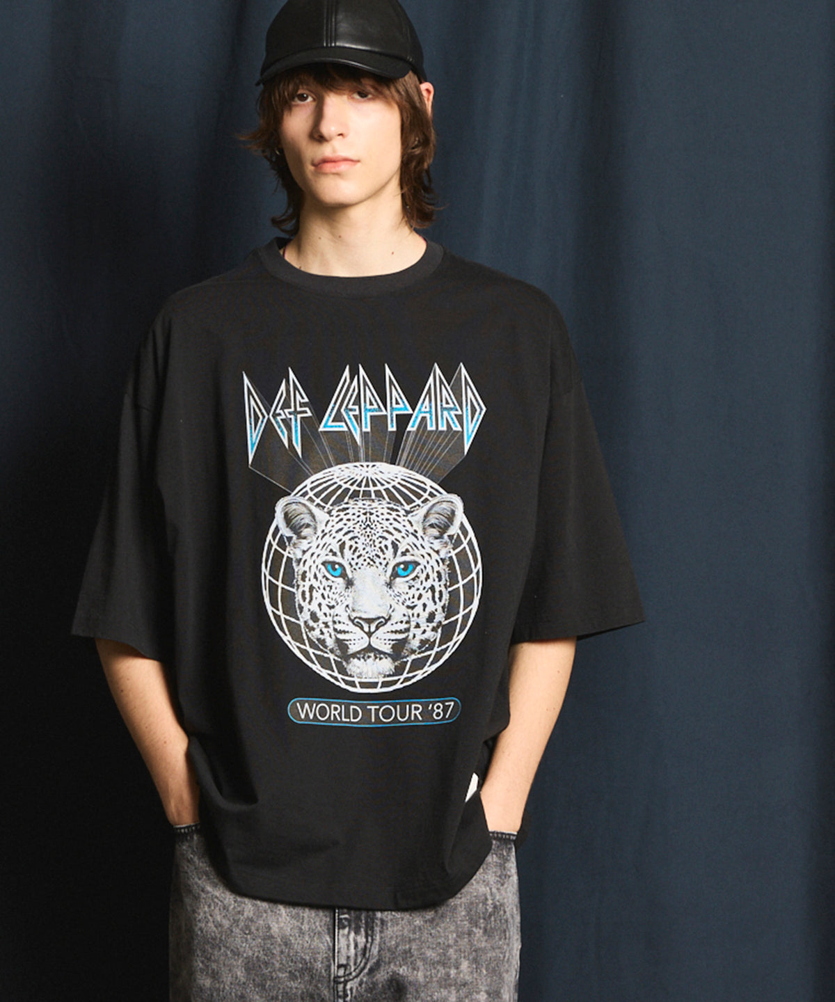 【MA_Label】「Def Leppard」Prime-Over Crew Neck T-shirt