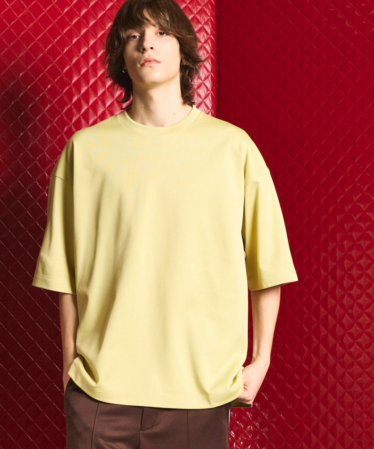 【FACT FASHION】PLA Smooth Prime-Over Crew Neck T-shirt