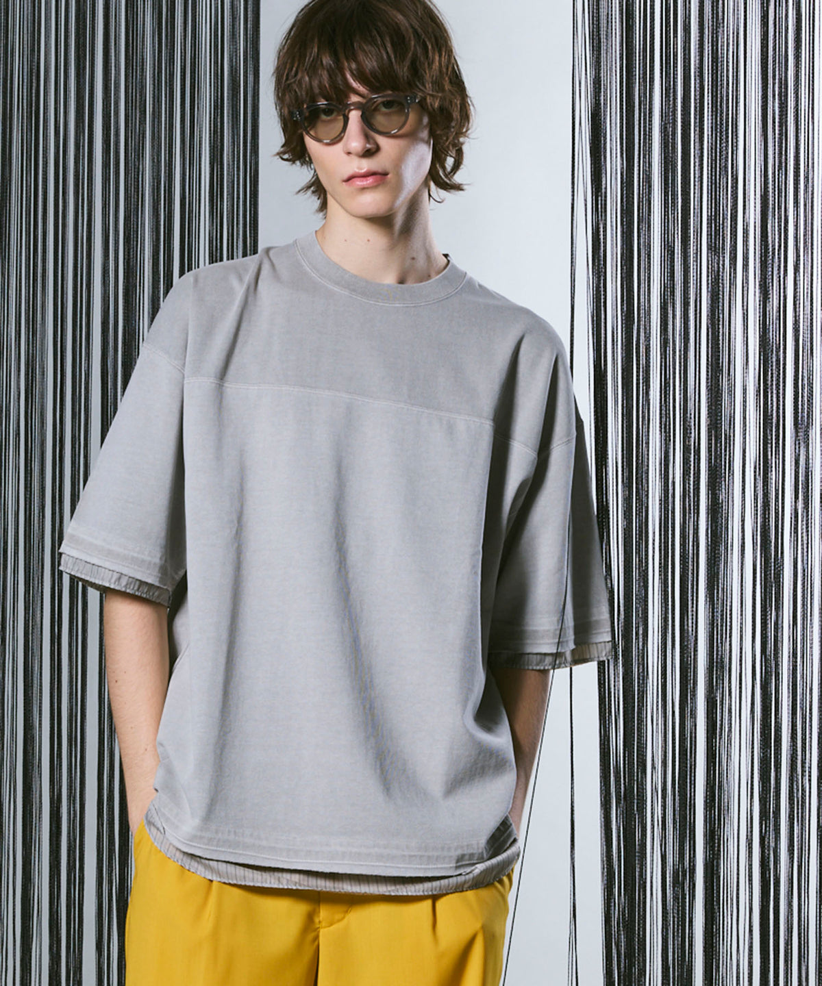 HEAVY-WEIGHT Cotton Prime-Over Layering Pigment T-Shirts