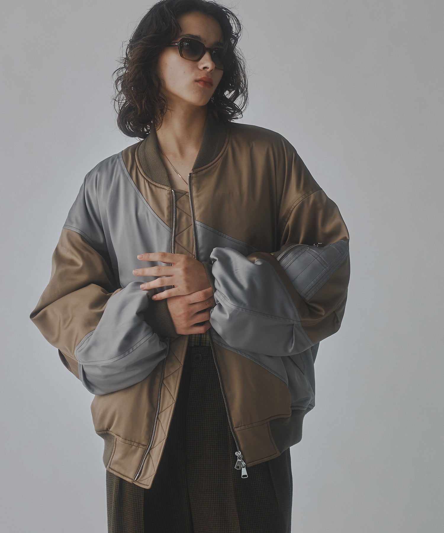 【MAISON SPECIAL for 久遠】Wave Cutting Prime-Over Blouson