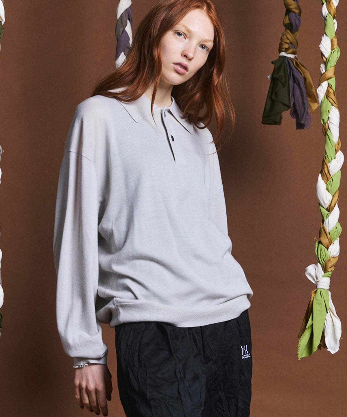 [24AW 사전 주문] Super120S High Gauge Prime-Over Crew Neck Knit (사본)