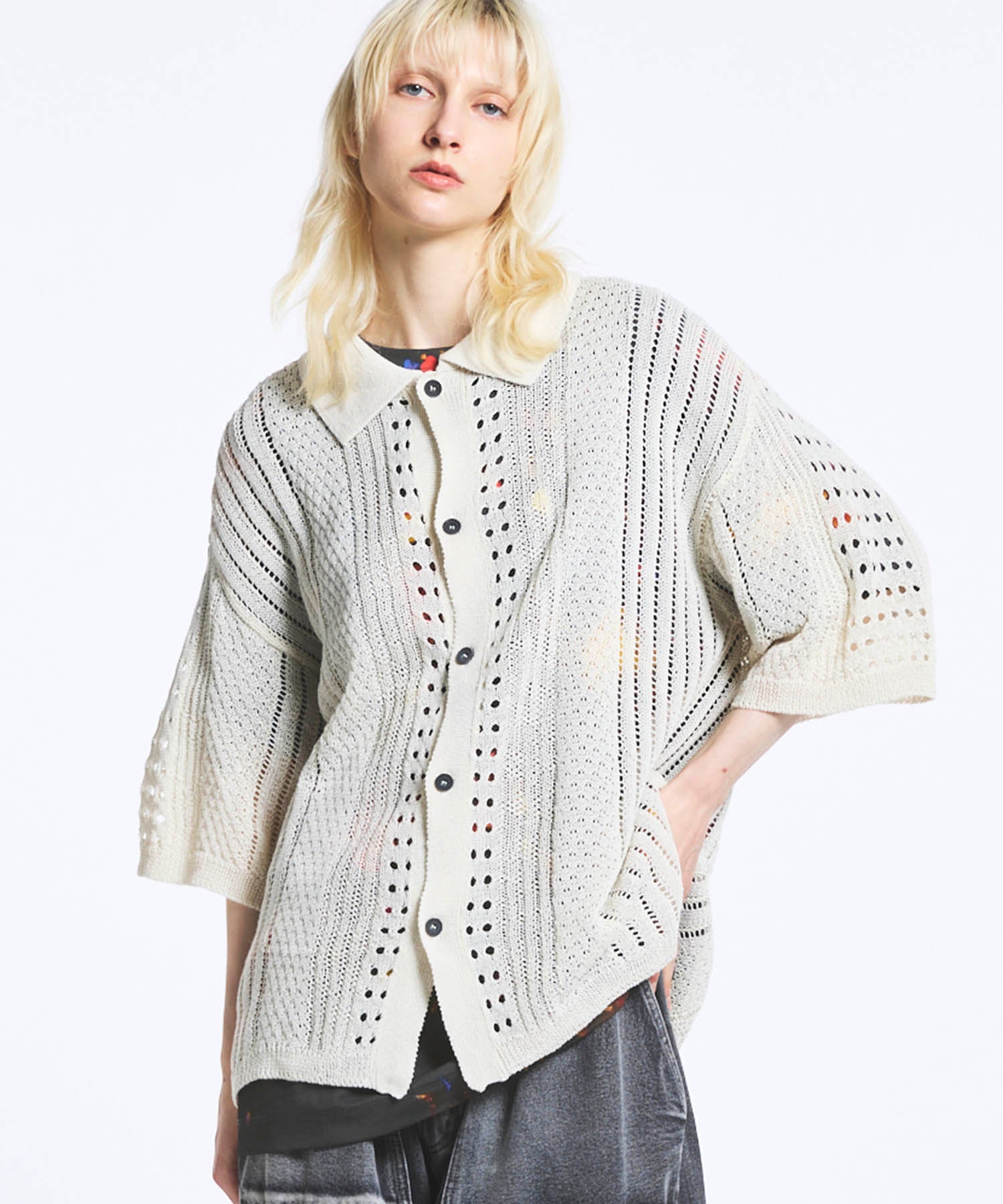 Prime-Over Short Sleeve Knit Shirt