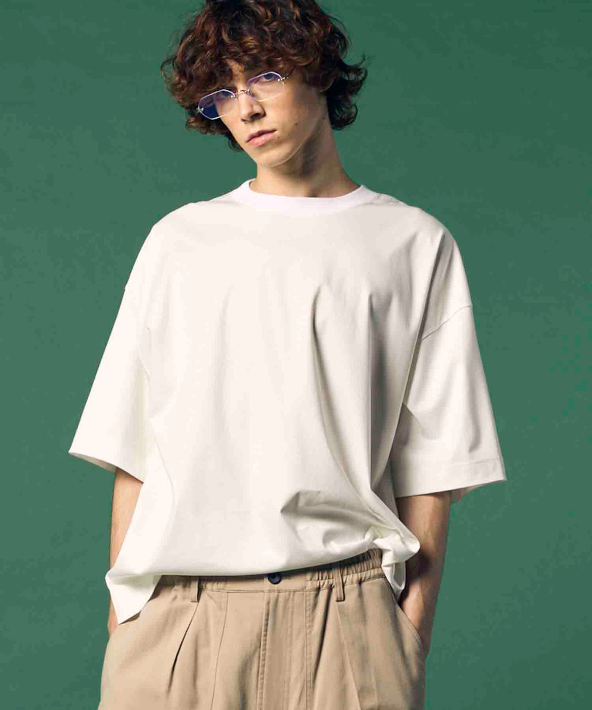 Extremely Cool Smooth Prime-Over Crew Neck T-Shirt