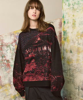 （完売品）リグリーム　ホワイト　ブルゾン　メゾンドドルチェ HeRIN.CYE | Many gather short blouson (ブルゾン ) |SHEL'TTER