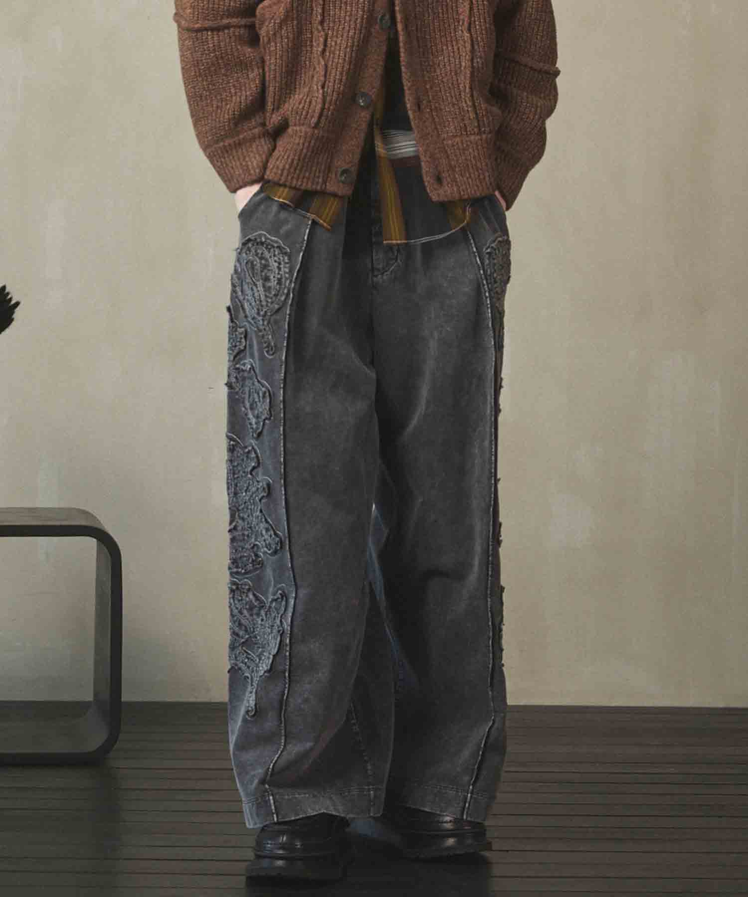 4 색 샹 브레이 세탁 가능한 양모 피크 라펠 더블 가슴 재킷