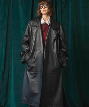 【PRE-ORDER】Sheep Leather Long Coat