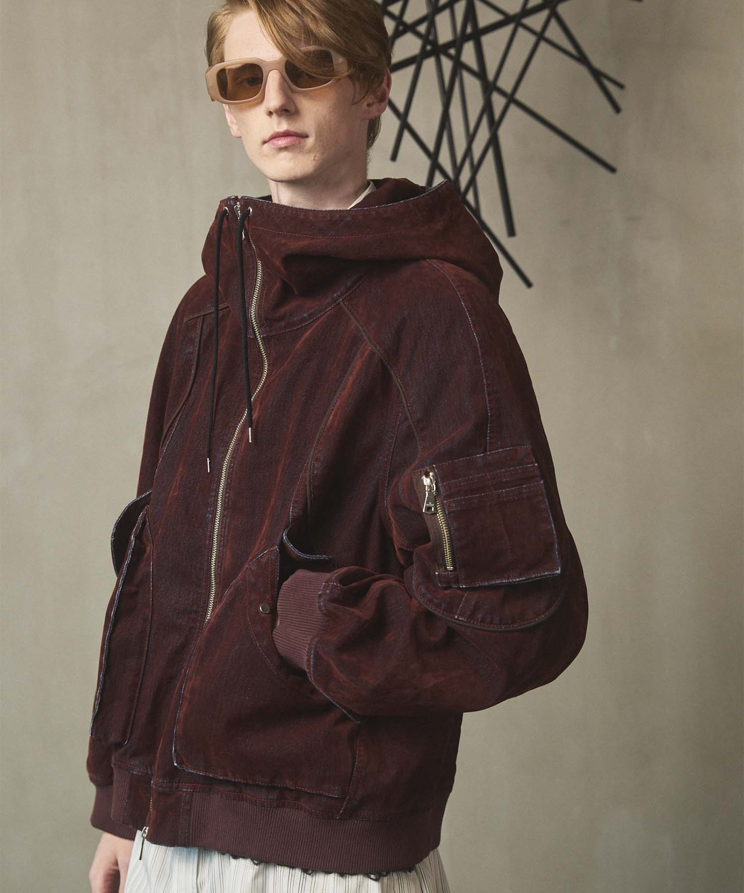 JUEMI ジュエミ プルオーバーアーミーブルゾン juemi プルオーバーアーミーブルゾン juemi プルオーバー