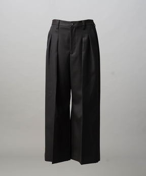 4 가지 색상 샹 브레이 세탁 가능한 양모 프라임 전역의 두 개의 턱 넓은 바지