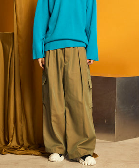 120/2/2 Suvin Cotton Gabardine Prime-Wide Cargo Pants