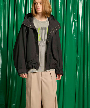 [Foxfire for Maison Special] Prime-Over CURVED ZIP HOOD BLOUSON