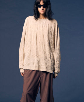 捕获洗衣机处理Prime-Erover脖子长袖T恤