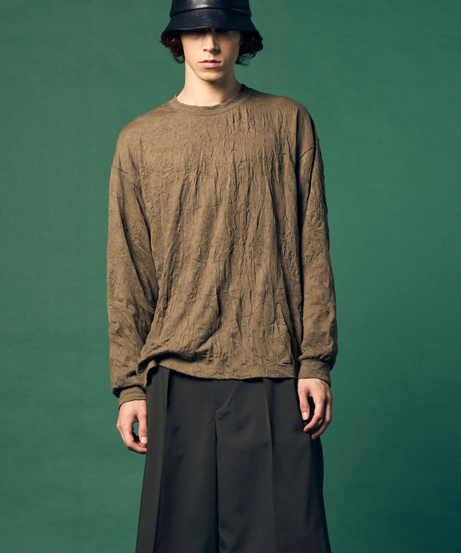 捕获洗衣机处理Prime-Erover脖子长袖T恤